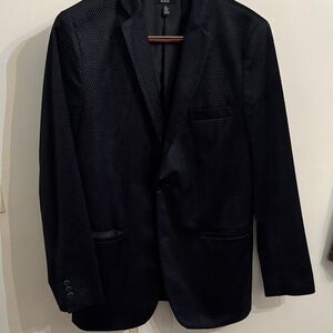 Alfani Textured Black Blazer